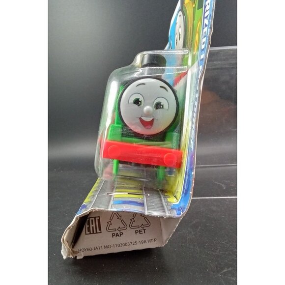 Thomas & Friends Fisher-Price Motorized Percy Engine Train Toy 3+ Plastic - Picture 3 of 4